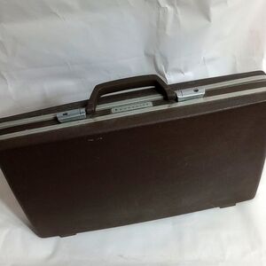 70's Samsonite hard cover laptop case